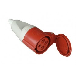 Presa mobile iec309 16a 3p+t 380÷415v~,imq ce grig