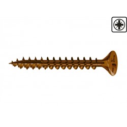 Spax - vite truciolare tsp pz2 5x60 bronzato