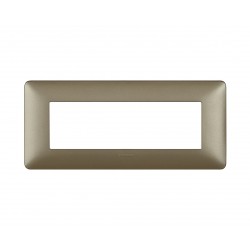Matix - placca 6p colore titanium