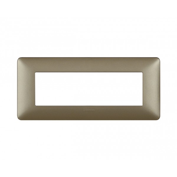 Matix - placca 6p colore titanium
