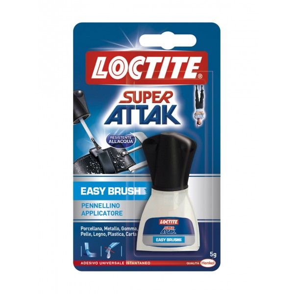 Loctite - super attak easy brush trasparente 5 g
