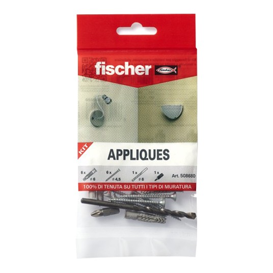 Kit appliques tasselli + punta + inserto (8 pz)