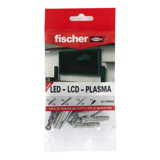 Kit plasma/lcd tasselli + punta + inserto (10 pz)