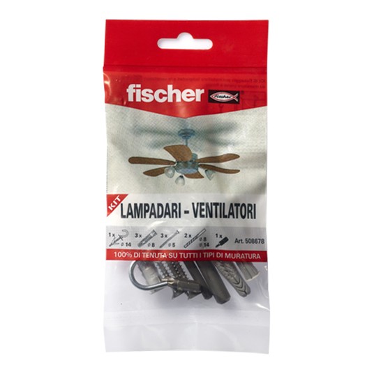 Kit lampadari ancora + tass. + punte + ins. (7 pz)