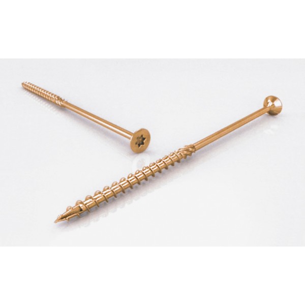 Vite truc. autoperf. tsp tx40 8x120/80 zin. giallo