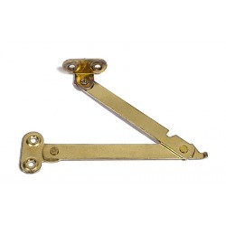 Asta snodata 2222 c/fermo 15 cm dx ottonato