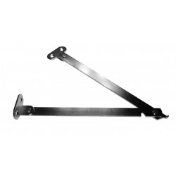 Asta snodata 2222 c/fermo 20 cm sx nichel