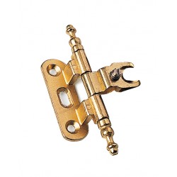 Cerniera art.254/p s/prem. ottone luci