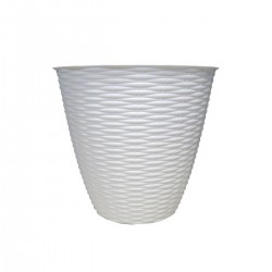 Portavaso Bama Paglia diametro 24 cm colore panna 