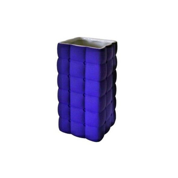 Bicchiere appoggio viola cube