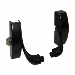 Maniglione pha 2101 antip. mod c/scrocco ral 9005