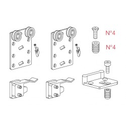 Scorrisospensione - kit per 1 anta 60 kg