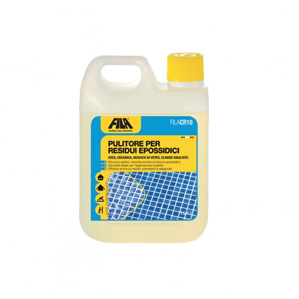 Filacr10 detergente per residuo di stucco epossidi