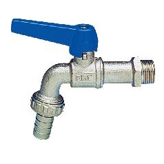 Rubinetto a sfera mini eko c/portagomma 1/2 (sac)