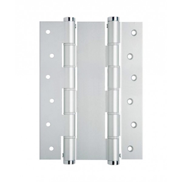 Cerniera a molla doppia 180x157 all. argento