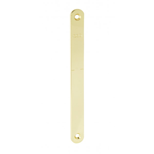 Piastra di copertura oro luc. 18x196x3mm