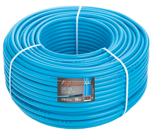 Tubo gas gpl diametro 8-13 mm. almaplast 1 metro