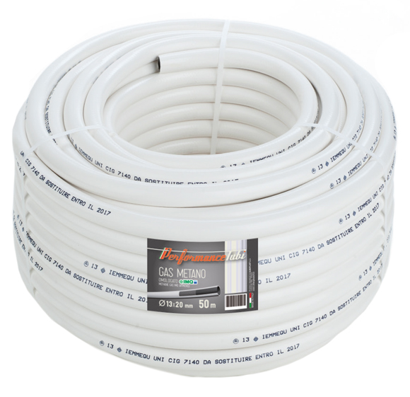Tubo gas metano diametro 13-20 mm. almaplast 1 metro