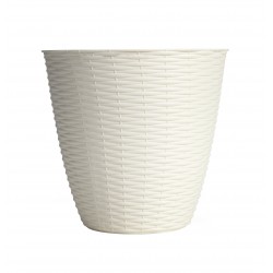 Portavaso paglia d29x27 cm. colore panna