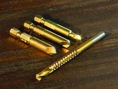 Set per estrarre viti spanate 3 puntali doppio profilo e 1 punta hss 8 mm Berni