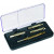 Set per estrarre viti spanate 3 puntali doppio profilo e 1 punta hss 8 mm Berni