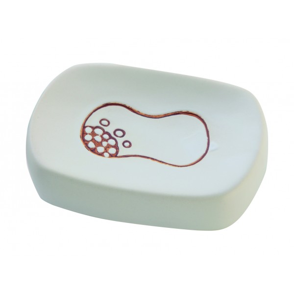 Porta sapone linea tonga bianco