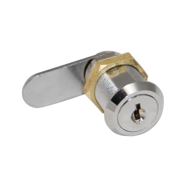 Cilindro a leva  d. 19 mm l. 30 mm nichelato