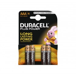 Batteria duracel plus power ministilo 4pz.