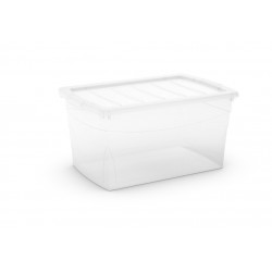 Contenitore Omnibox L 59x39x29 cm trasparente