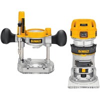 Elettrofresatrice con affondamento e base fissa 900 w - 36 mm con accessori