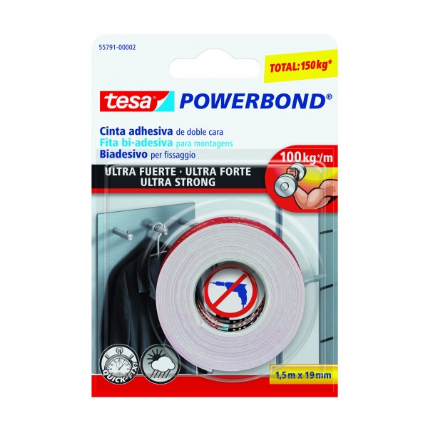 Biadesivo powerbond ultrastrong 1,5x19