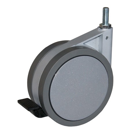 Roll 12 m10x25 grigio-alluminio c/freno