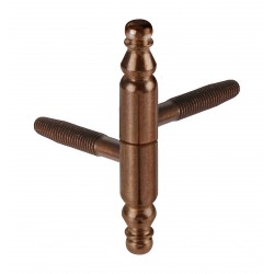 Cerniera anuba barocco d.14 acc. bronzato