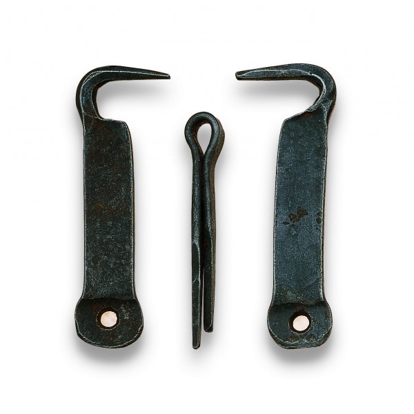 Gancio forgiato sx 85x25