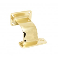 Supporto corrimano base quadra oro lucido