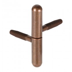 Cerniera anuba d.14 acc. bronzato