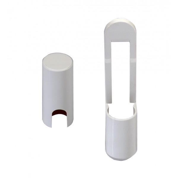 Kit coperture per pvc d.18 abs bianco ral 9010