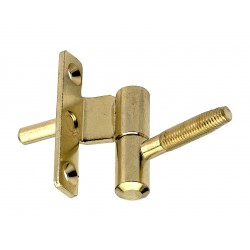 Cerniera terza anta d.14 acc. oro lucido sx-118