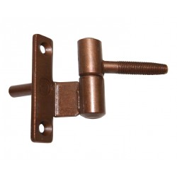 Cerniera terza anta d.14 acc. bronzato dx-118