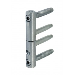 Cerniera anuba d.16 acciaio inox grezzo