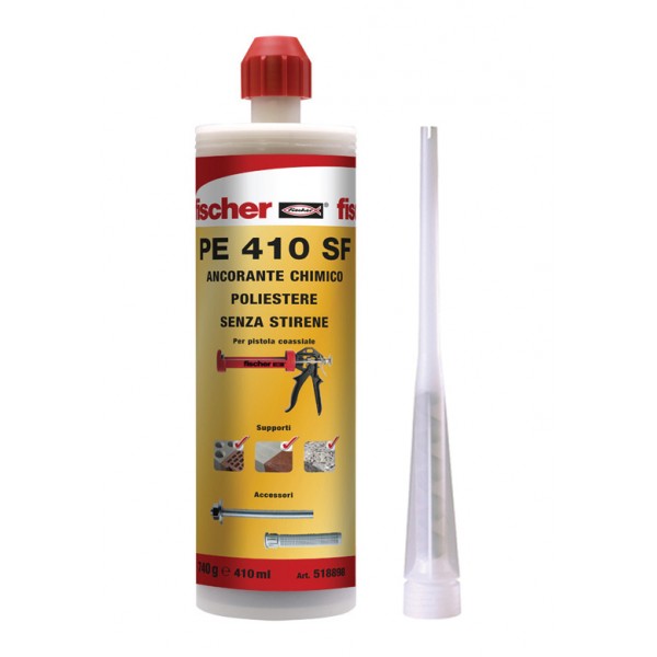 Pe 410 sf ancorante chimico 410 ml + beccuccio