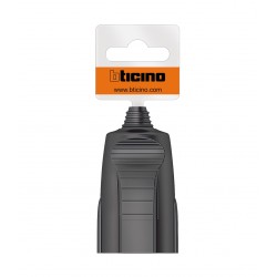 Presa  scuko 10/16a 2p+t colore grigio