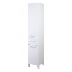 Colonna portasciugamani laccato 33 cm bianco