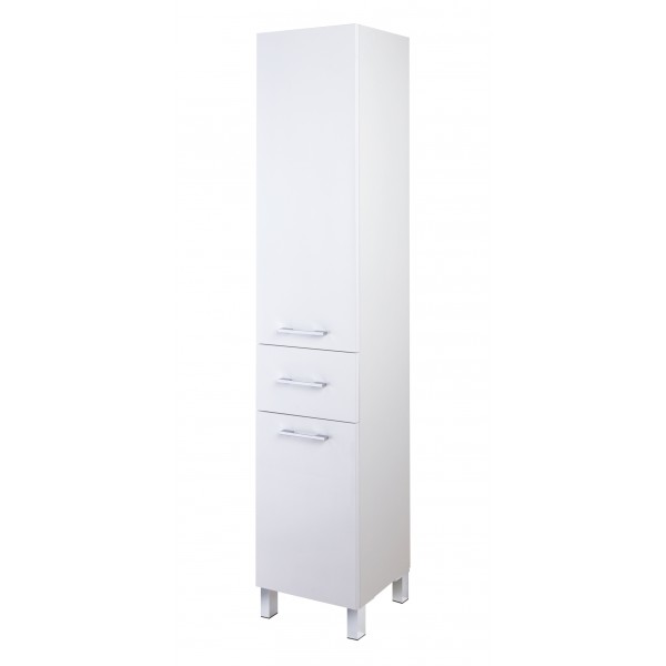 Colonna portasciugamani laccato 33 cm bianco