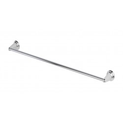 Porta asciugamani double - blister l. 60 cm cromo