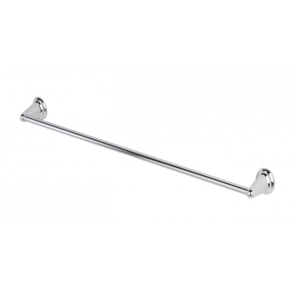 Porta asciugamani double - blister l. 60 cm cromo