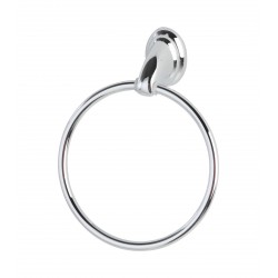 Portasalviette anello cromo double - blister