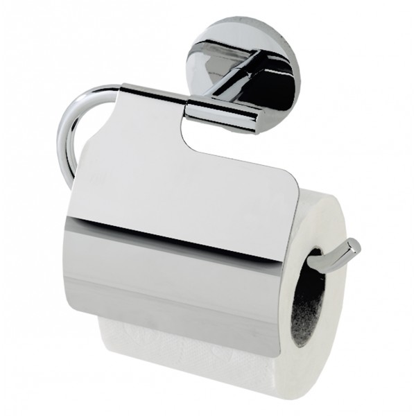 Porta rotolo serie bora in acciaio cromo
