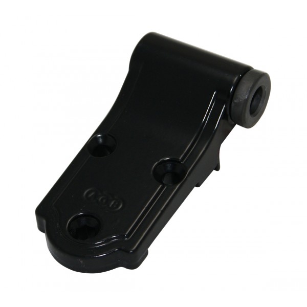 Cerniera a filo bandelle orizz. abaco nero 30