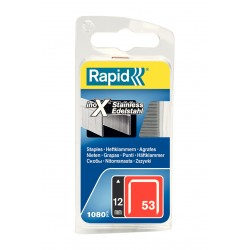 Graffe 53/12mm inox 1.08m narrow blister